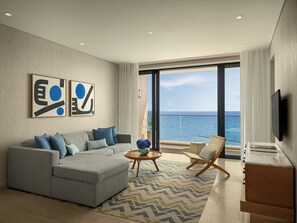 Duplex, Private Pool, Sea View (Rooftop, Adults Only) | Minibar, in-room safe, blackout curtains, soundproofing - AMARA – Sea Your Only View™ (Limassol)