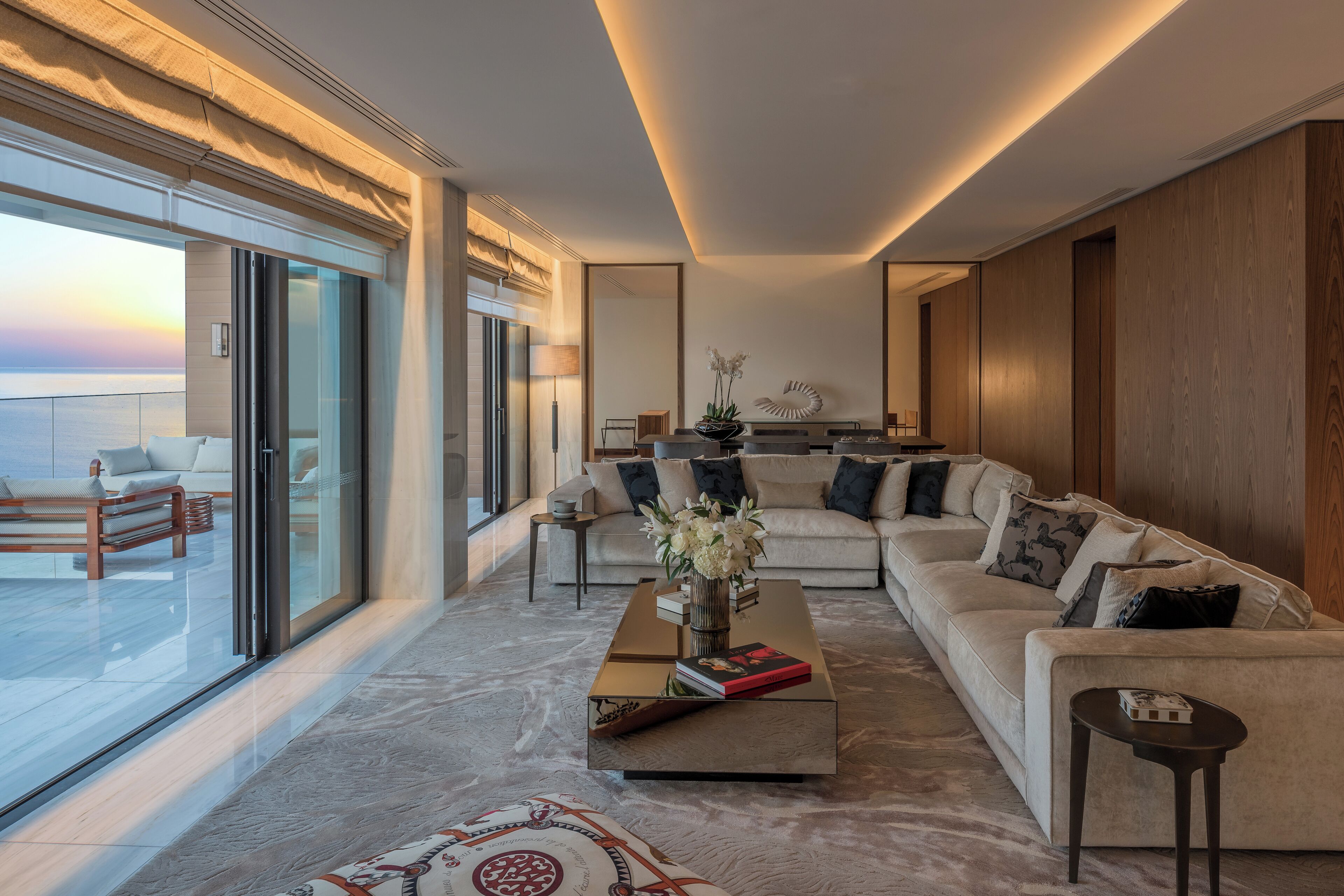 Suite, 2 Bedrooms, Private Pool, Sea View | Minibar, in-room safe, blackout drapes, soundproofing