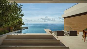 Duplex, Private Pool, Sea View (Rooftop, Adults Only) | Minibar, in-room safe, blackout drapes, soundproofing