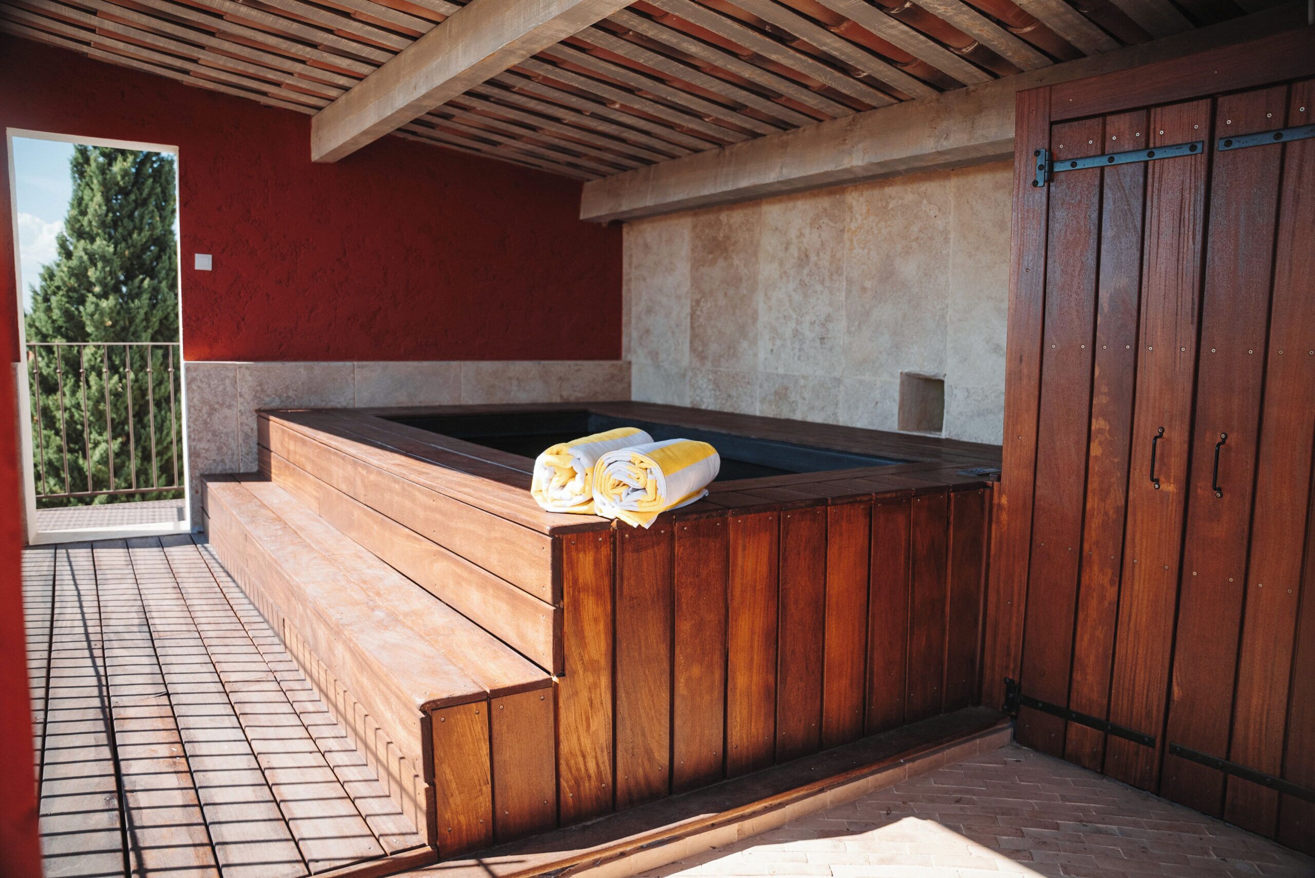 Terrasse sur le toit