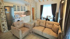 Villa | Living area | LCD TV - Villa Daisy (Fethiye)