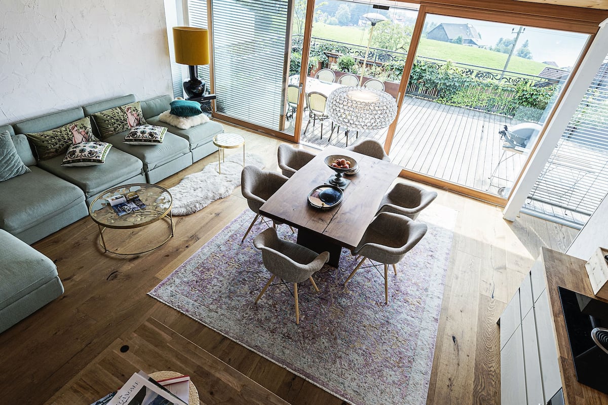 Apartment (Schwanensee) | Living area | Flat-screen TV