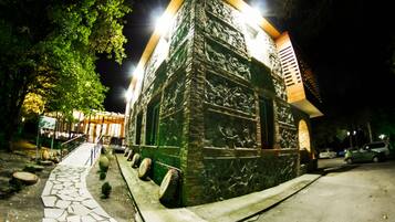 Front of property - evening/night