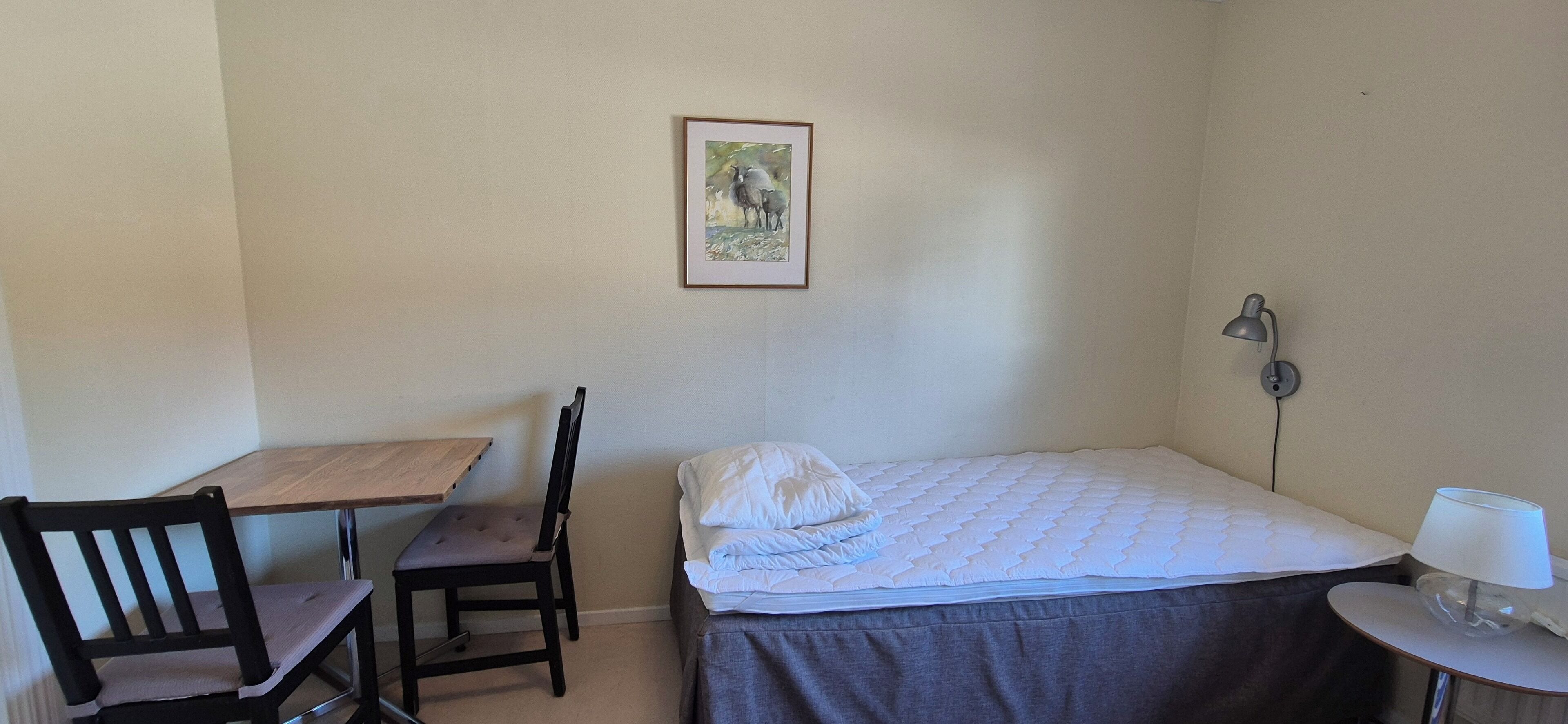 Økonomi-enkeltrom, delt bad | Wi-fi (inkludert)