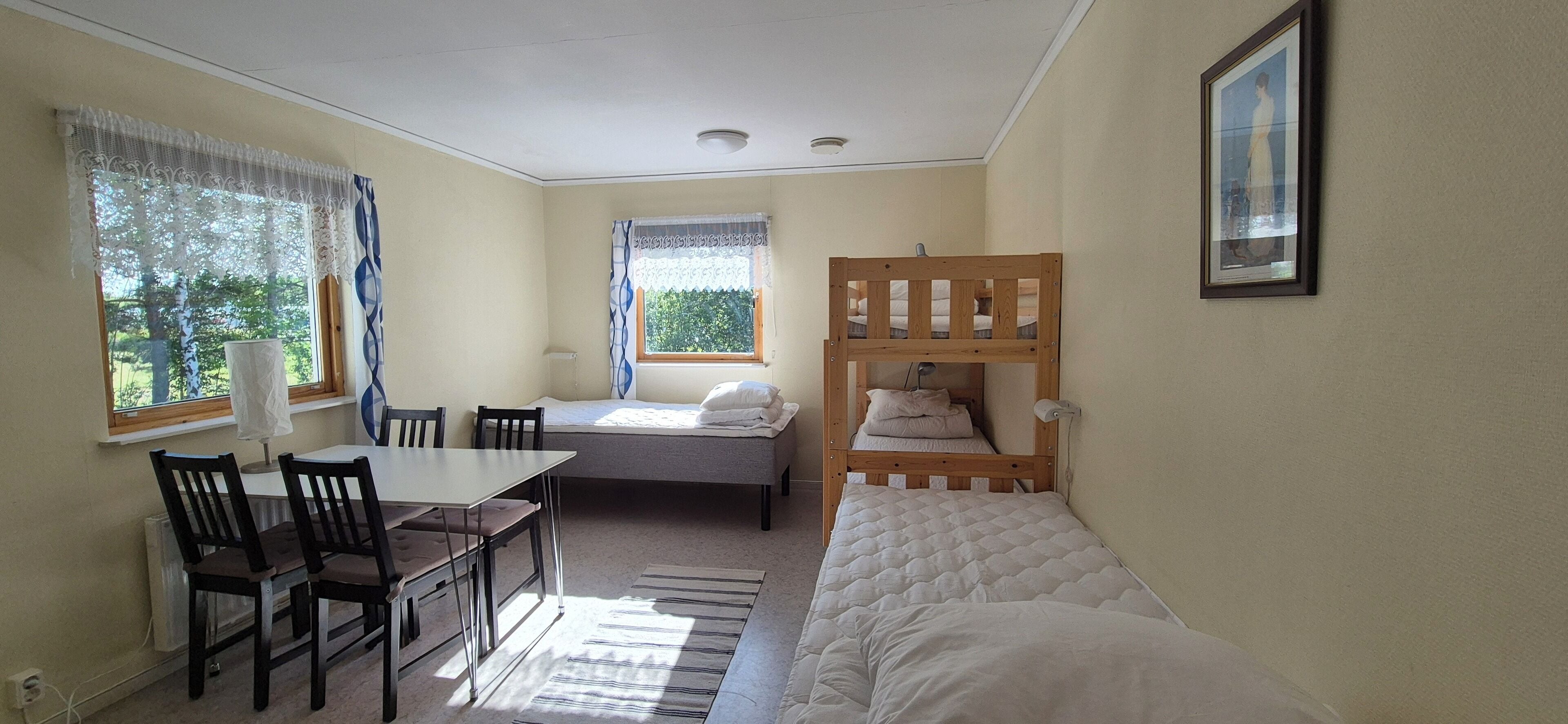 Økonomi-firemannsrom, delt bad (Linens Excluded) | Wi-fi (inkludert)