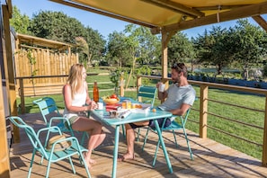 Premium-Ferienhaus, Mehrere Betten | Terrasse/Patio