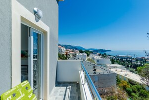 Quarto casal, sacada, vista para o mar (4) | Vista do quarto
