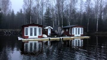 Ferienhütte, Meerblick (Private Sauna)