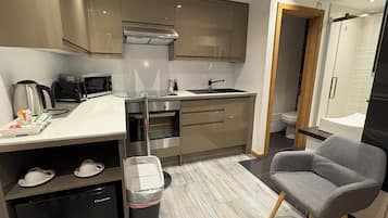 Minibar, tabla de planchar con plancha, wifi gratis y ropa de cama
