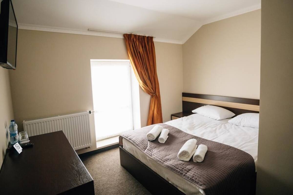 Soundproofing, iron/ironing board (on request)