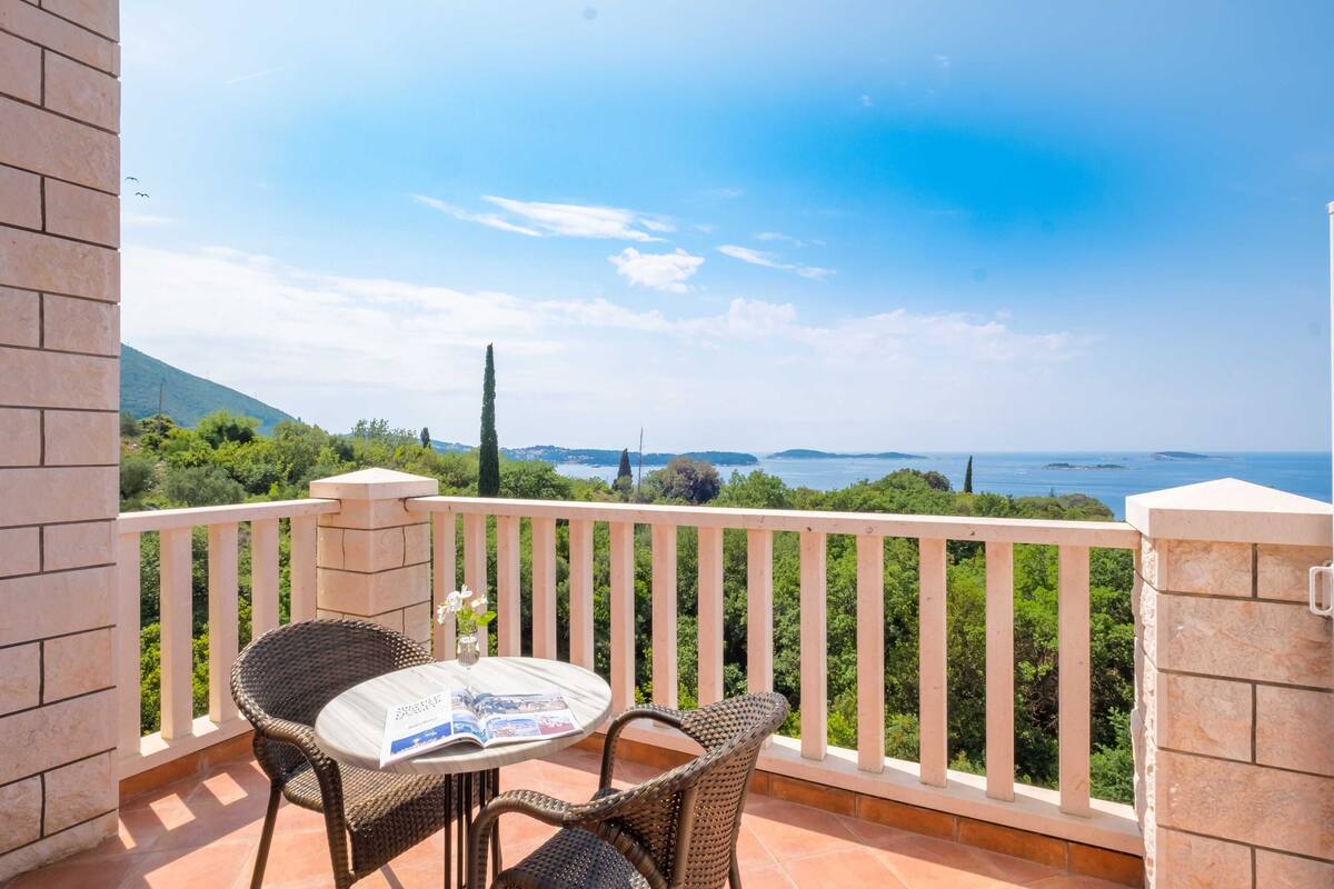 더블룸 (Villa Panorama Dubrovnik (S1) - Delux) | 테라스/파티오