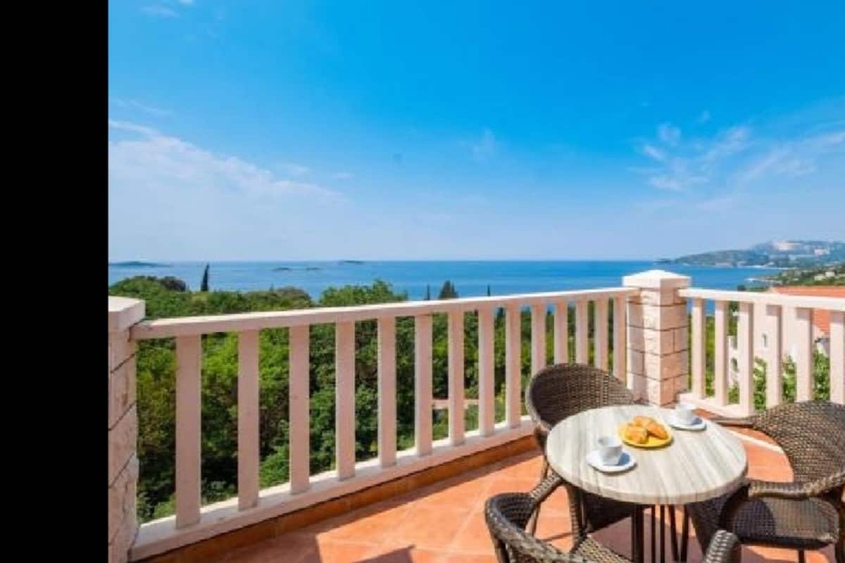 Habitación doble (Villa Panorama Dubrovnik (S1) - Delux) | Balcón