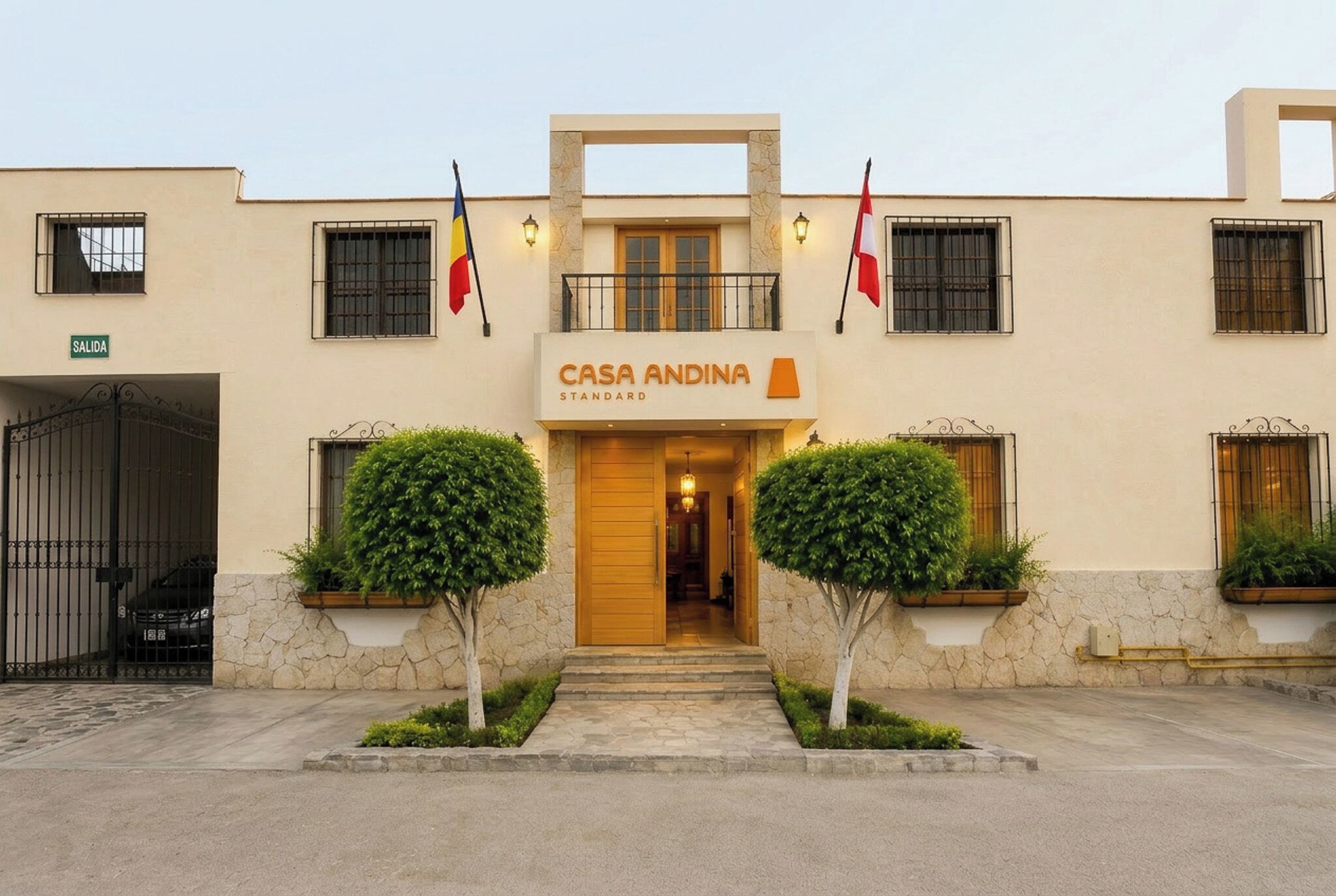 Fachada del alojamiento