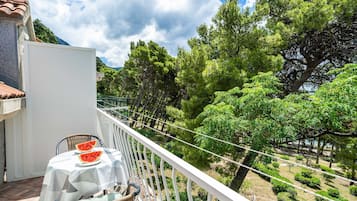 Dobbeltværelse (Apartment & Rooms Papa - Premium Doub) | Balkon