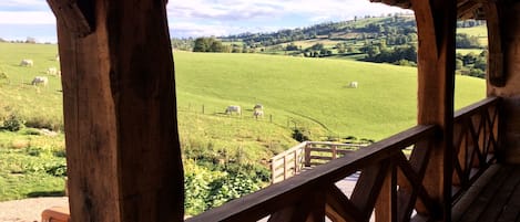 Vue depuis le balcon
