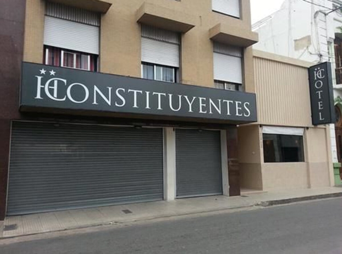Entrada al alojamiento