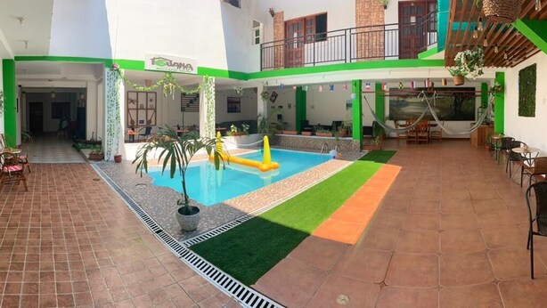 Courtyard - Iguana Haus (Iquitos)
