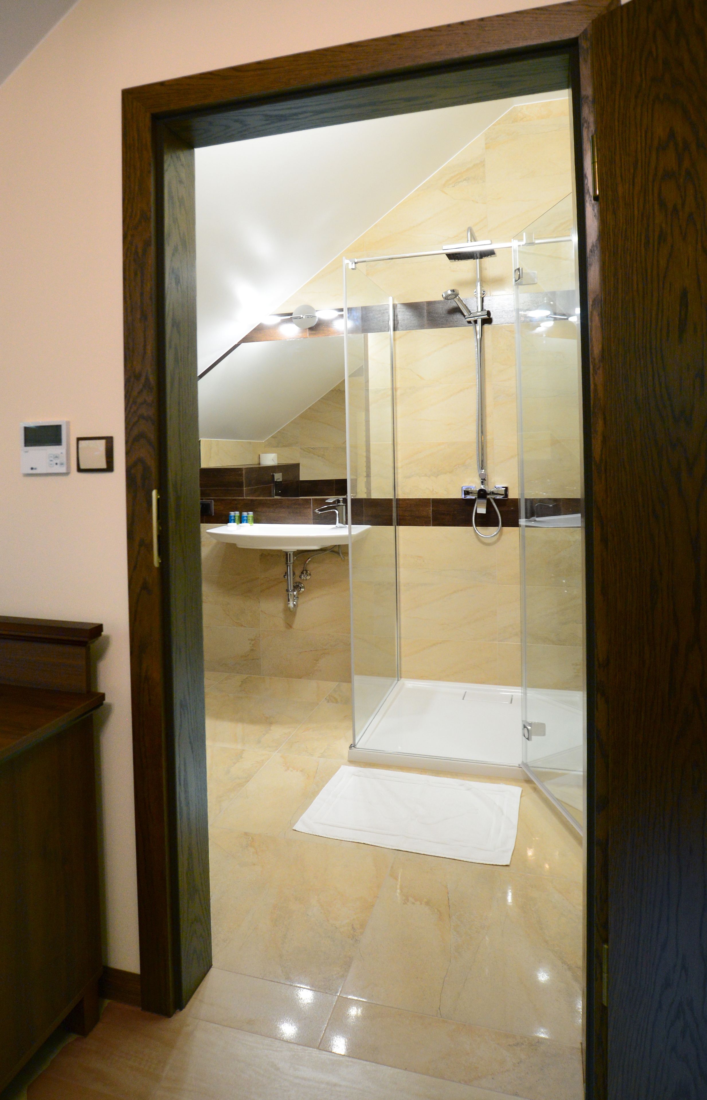 basic quadruple room, multiple beds, non smoking, garden view | bathroom | shower, rainfall showerhead, free toiletries, towels