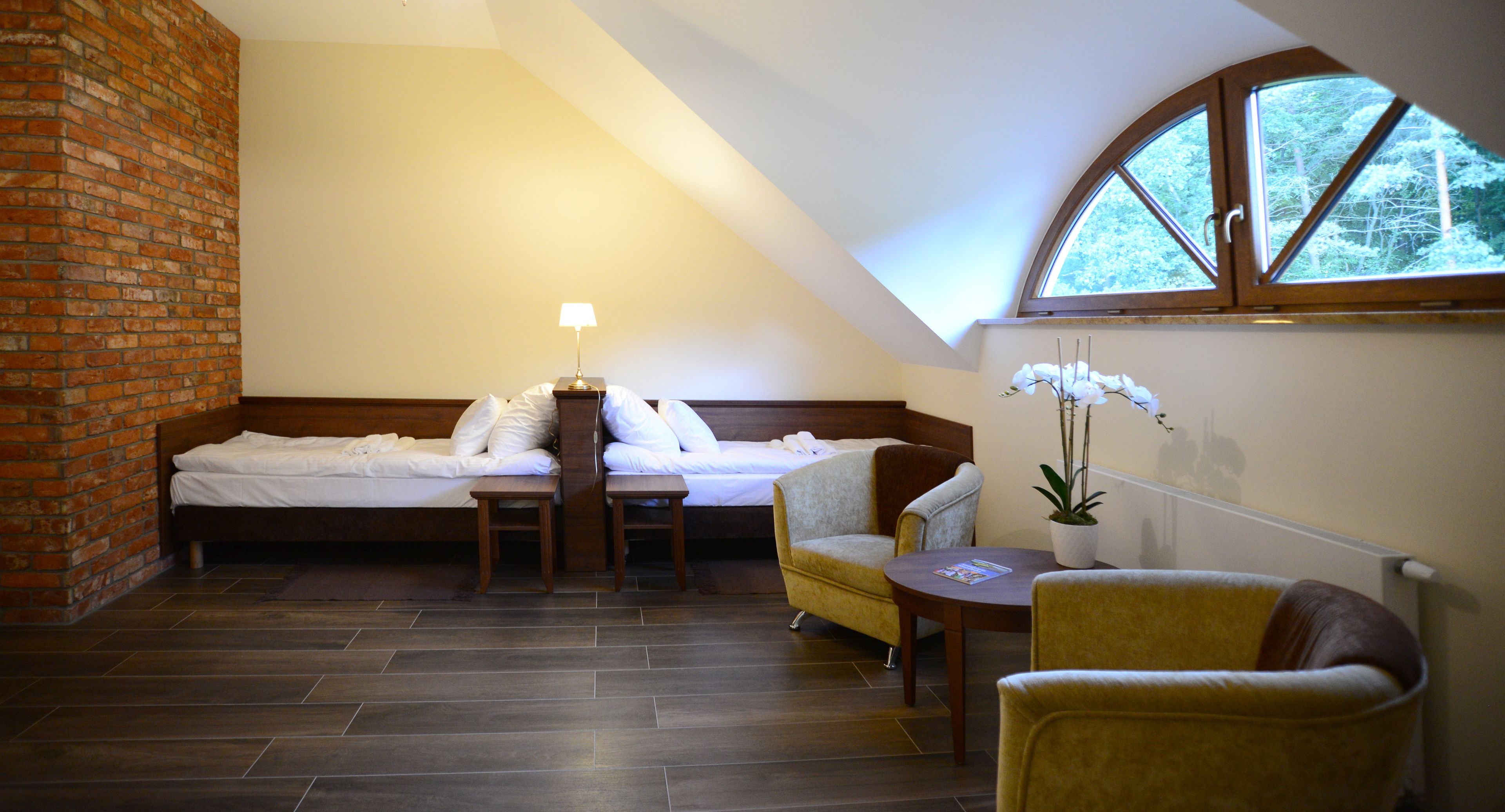 basic quadruple room, multiple beds, non smoking, garden view | premium bedding, memory-foam beds, desk, blackout curtains