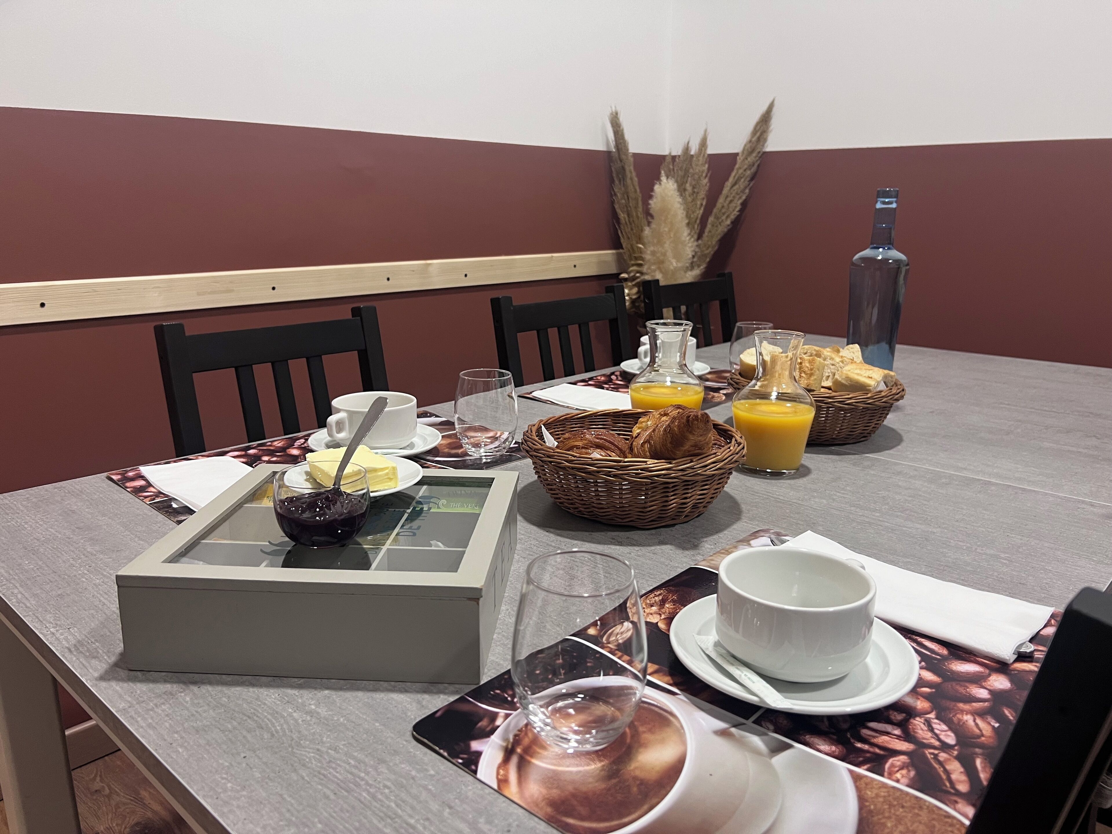 Daily local cuisine breakfast (EUR 8 per person)