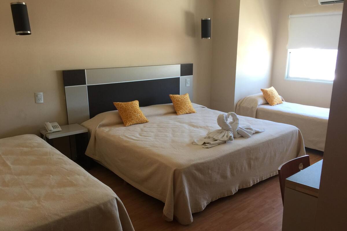 In-room safe, desk, laptop workspace, blackout curtains