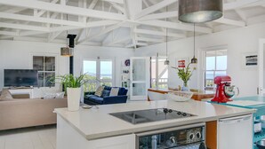 Business Villa, 4 Bedrooms | Private kitchen | Coffee/tea maker, cookware/dishes/utensils - Gannet Beach House (Cape Town)