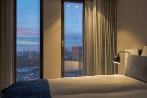 Stadsuitzicht vanuit accommodatie