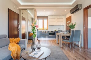 Living room - Brewery Apartment - LoftAffair (Kraków)