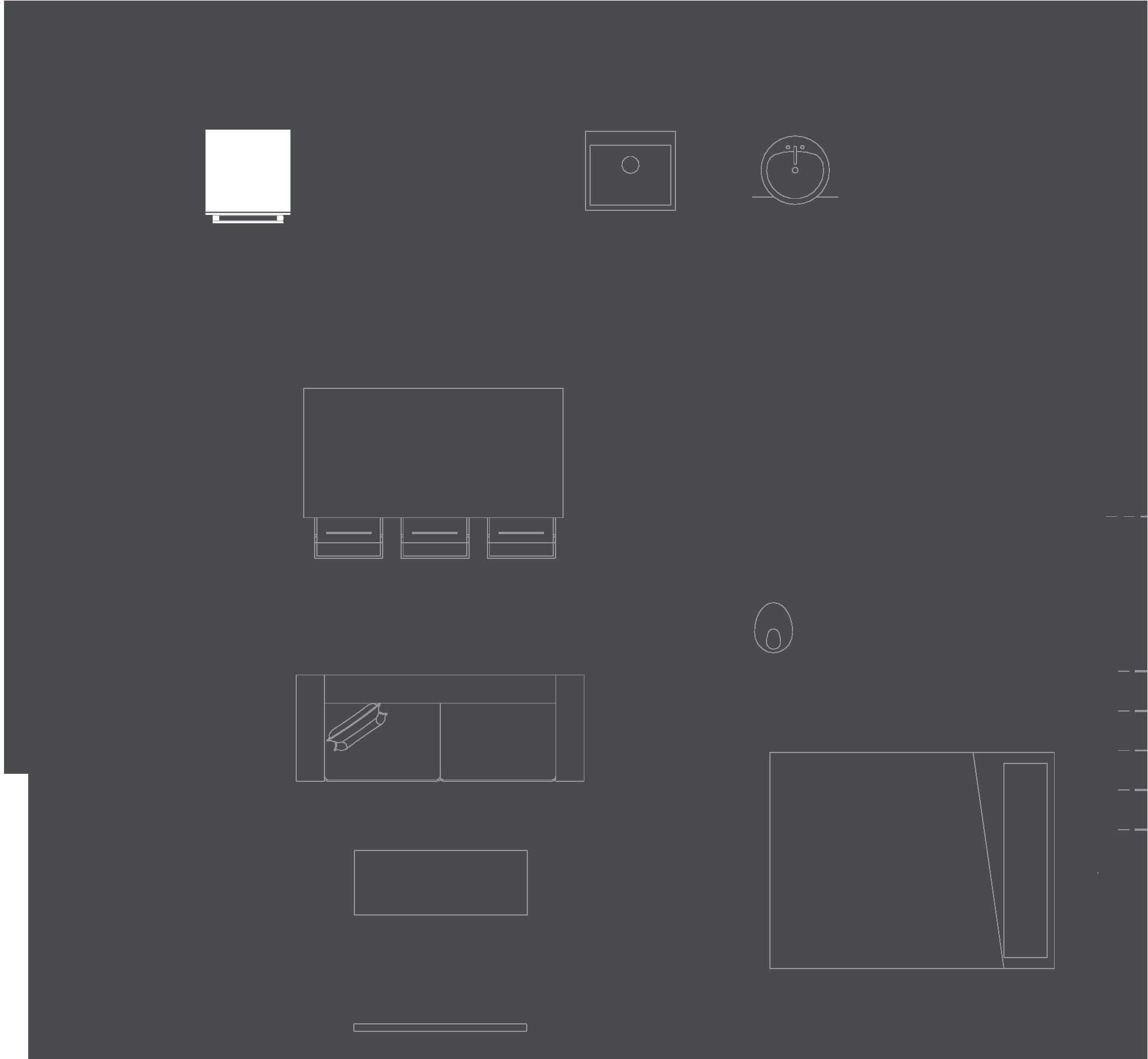 design studio suite, 1 queen bed, accessible, patio | floor plan