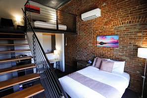 1 chambre, literie de qualité supérieure, bureau