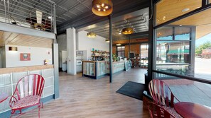 Sitteområde i lobbyen