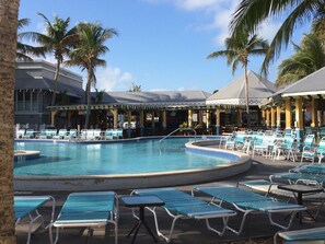 Una piscina climatizada