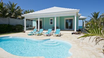 Una piscina riscaldata