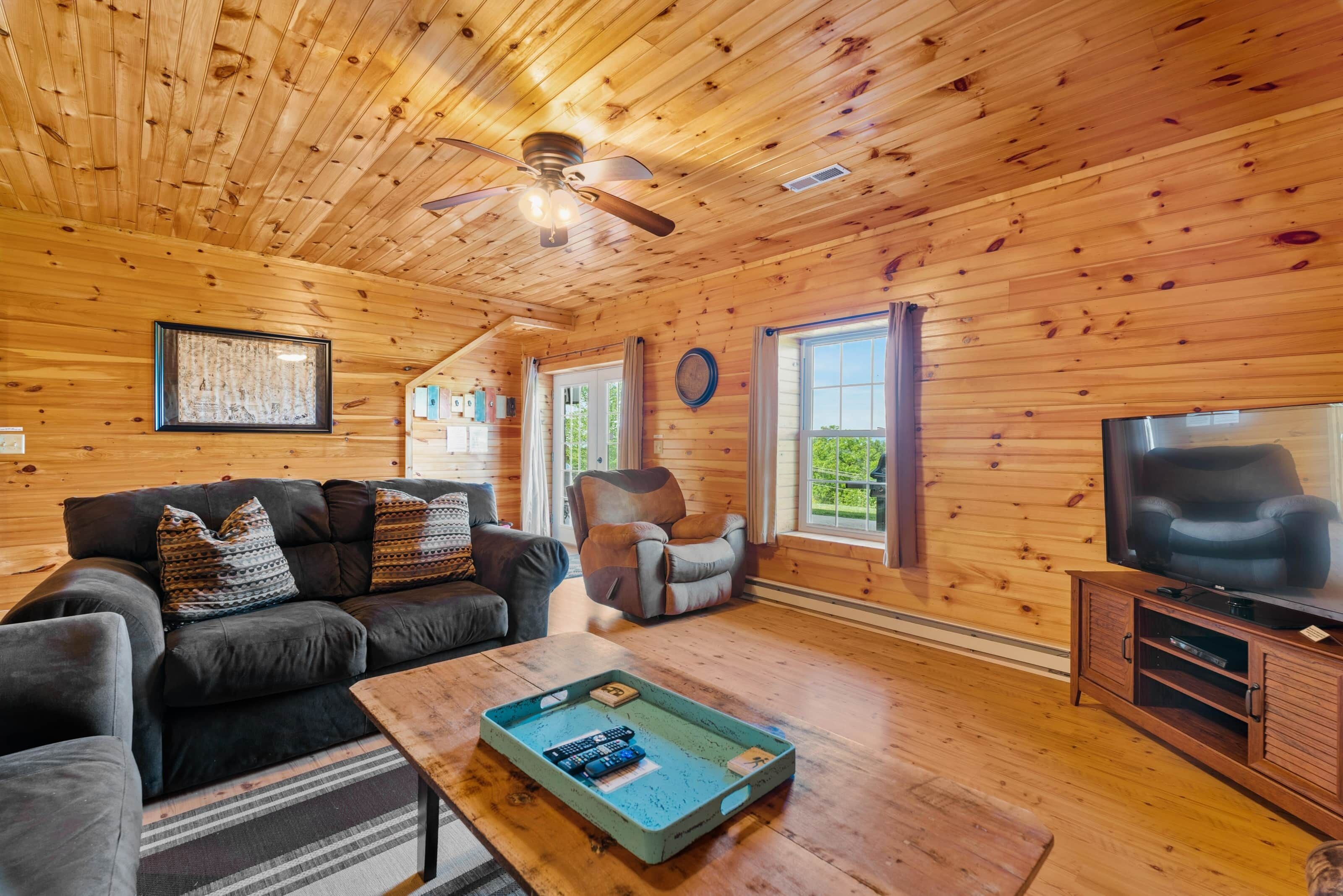 Eldstad och dvd-spelare