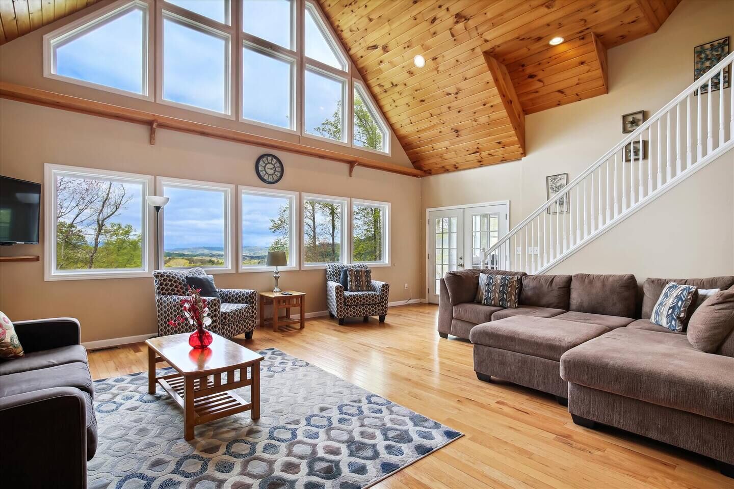 Smart TV, fireplace, video-game console, offices