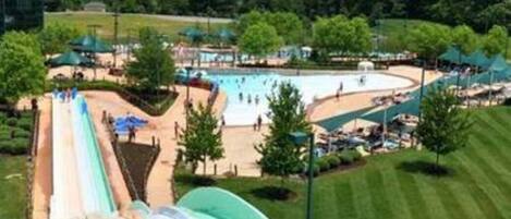 Indoor pool, outdoor pool