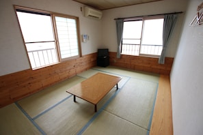 Japanese Style Room, Ocean View, with sink and toilet