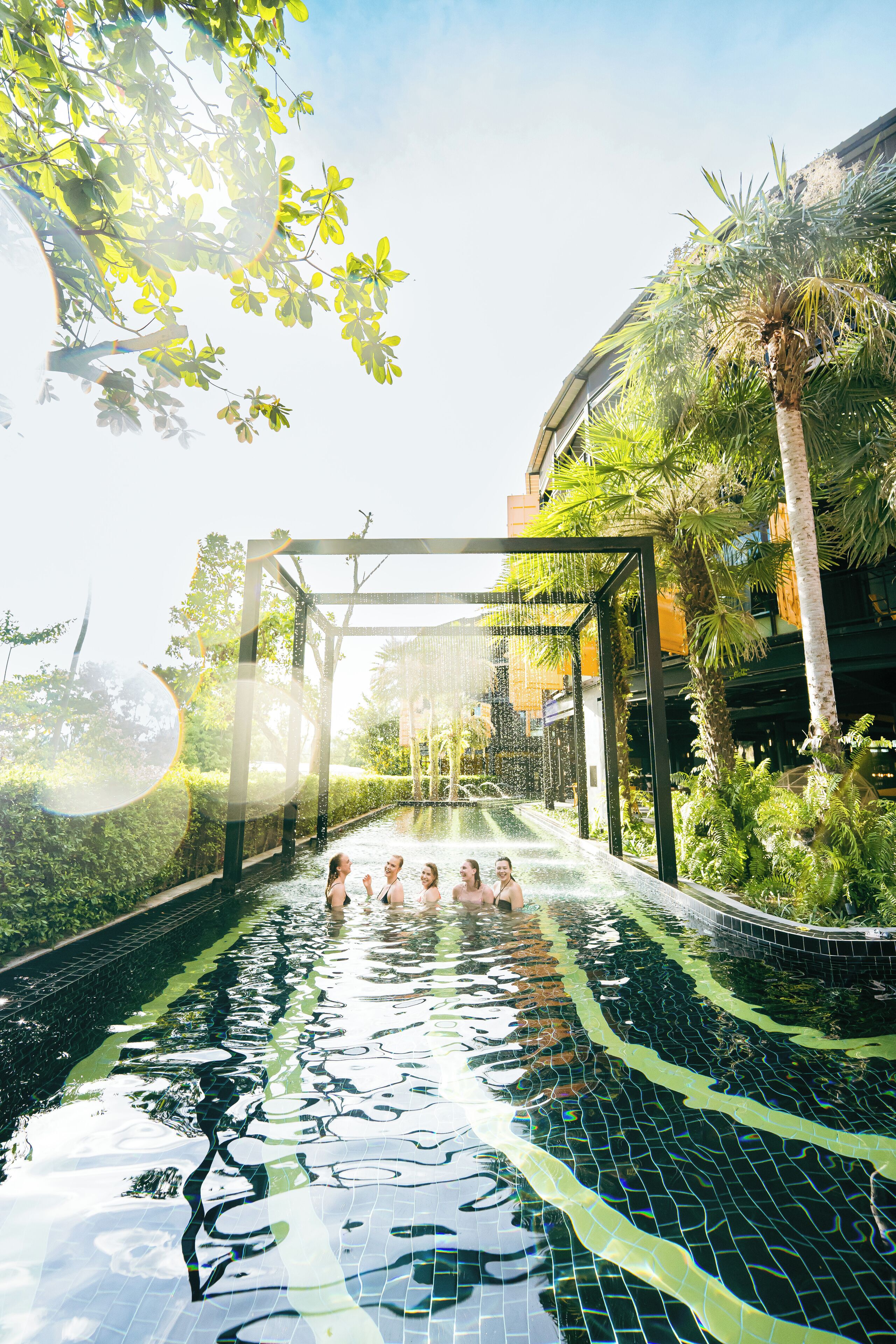 Fassade der Unterkunft