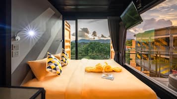 Superior-Zimmer | Individuell dekoriert, Verdunkelungsvorhänge, Bügeleisen/Bügelbrett