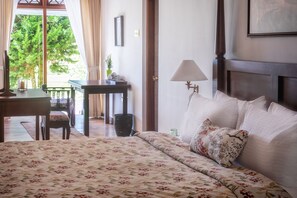 Deluxe-rum | Värdeförvaringsskåp på rummet, gratis wi-fi och sängkläder