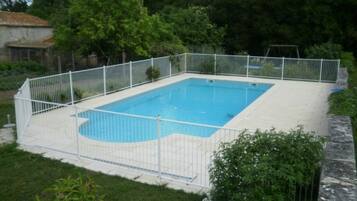 Sæsonbestemt udendørs pool