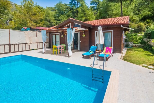 Outdoor pool - Villa Fulya (Kas)