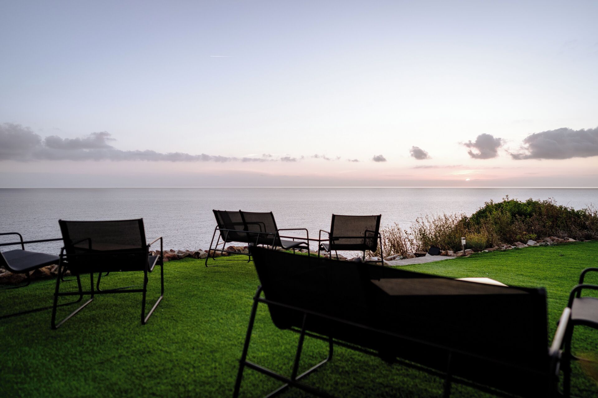 Luxury-Villa, Terrasse, Meerblick | Ausblick vom Zimmer