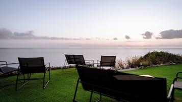 Luxury-Villa, Terrasse, Meerblick | Ausblick vom Zimmer