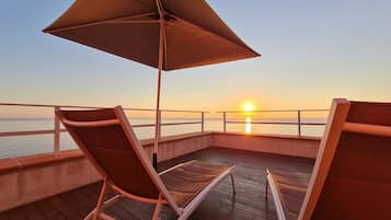 Villa Luxury, terrazzo, vista mare | Terrazza/patio