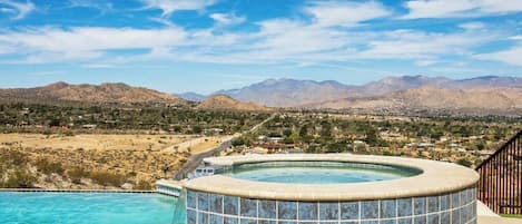An infinity pool
