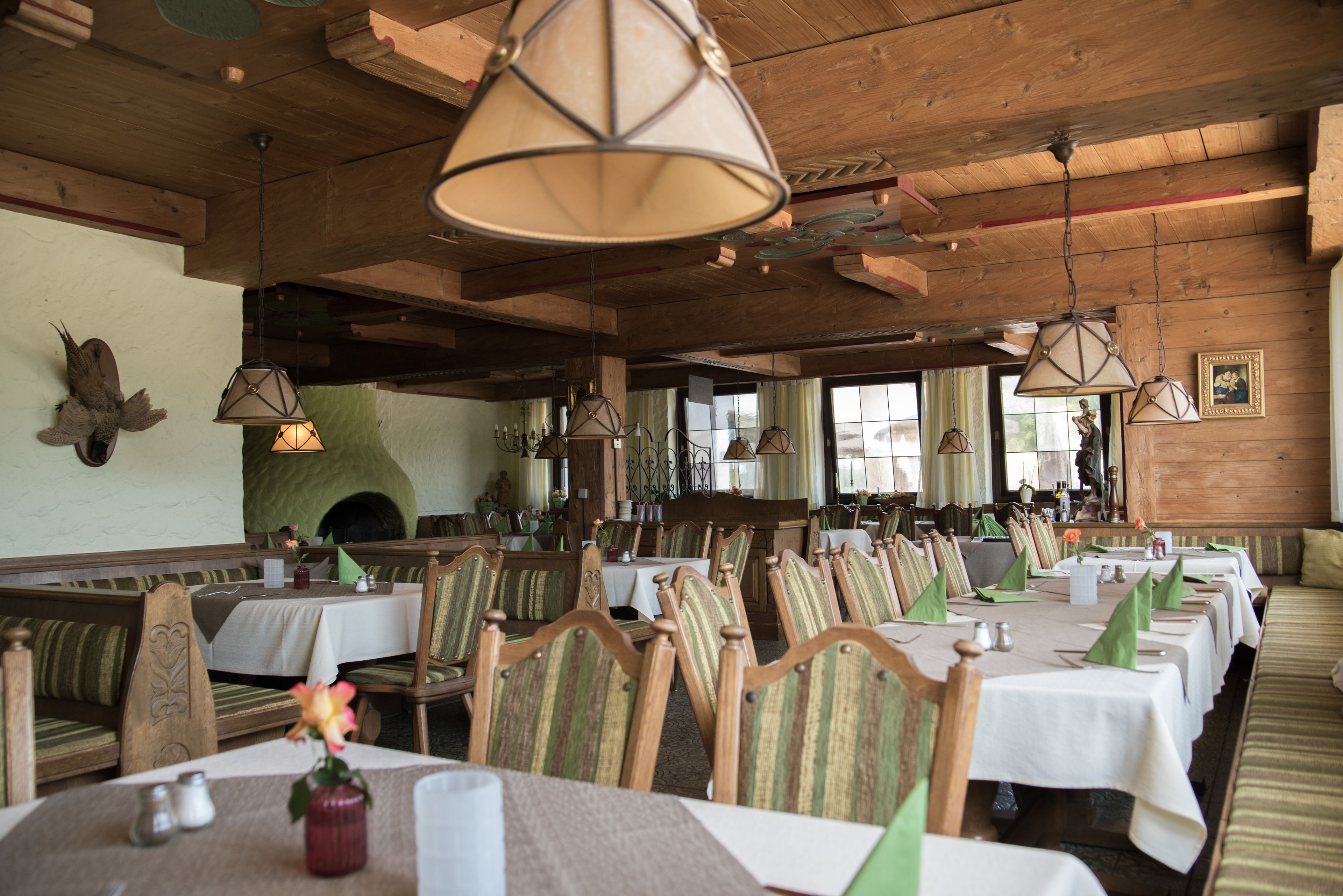 lunch and dinner served, local cuisine