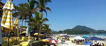 Praia Grande Ubatuba hoge standaard appartement op toplocatie met WiFi