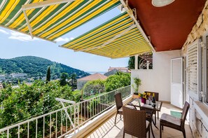 Superior Apartment, 2 Bedrooms, Terrace, Sea View | Balcony
