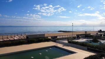 Seasonal outdoor pool